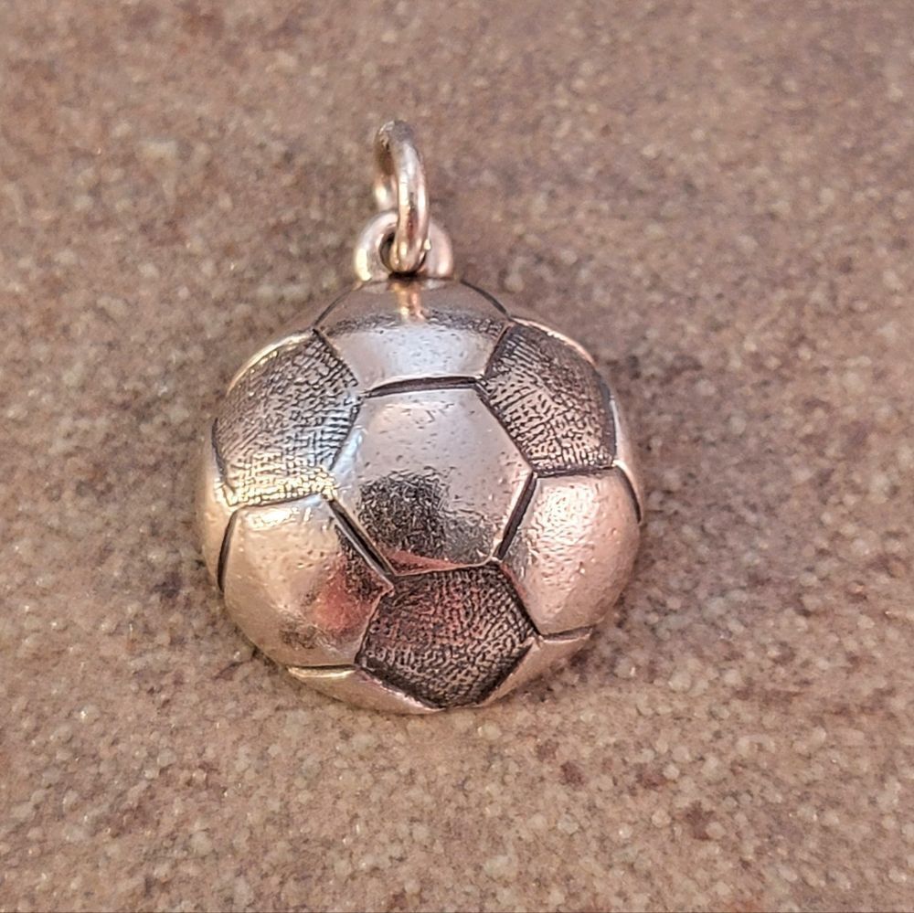 Rare Retired James Avery Soccer Ball Charm